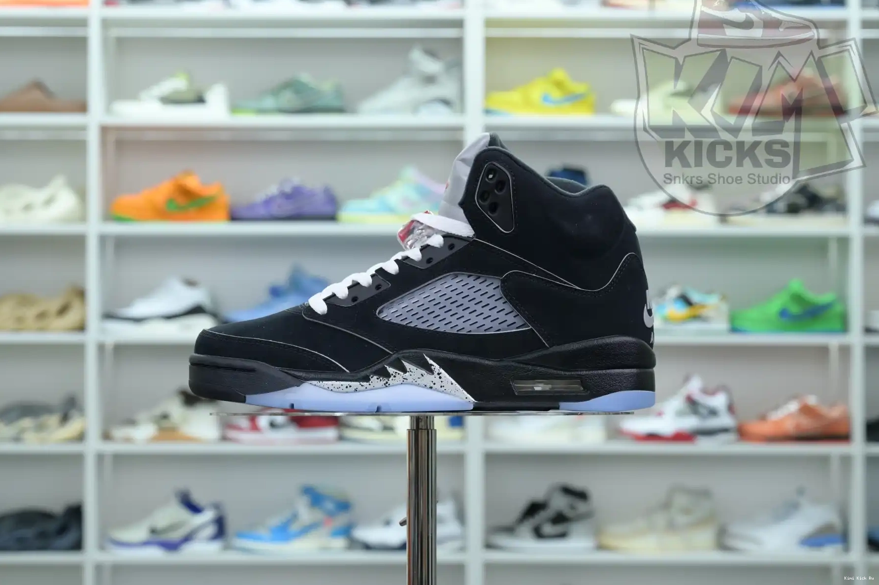 Jordan REIMAGINED” 5“BLACK Air Kimikick Jordan METALLIC 0524